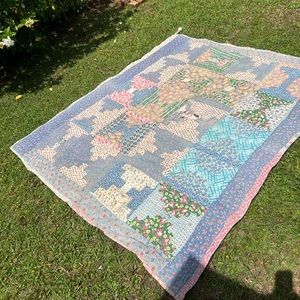 Vintage Feed Sack Quilt